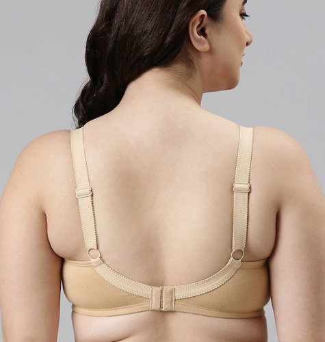 Skin Non-Wired Non Padded Full Coverage Full Support Bra with Lace A014